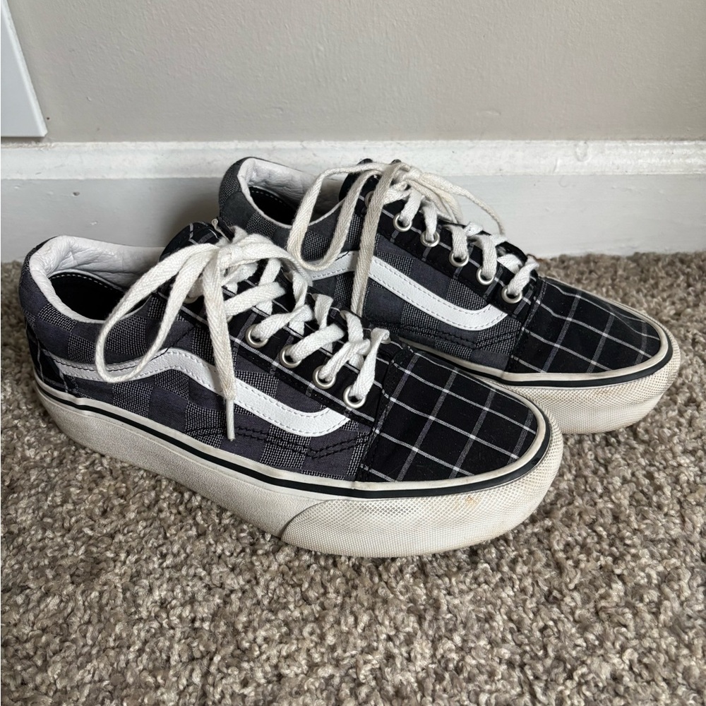 Vans pattern sneaker shoes